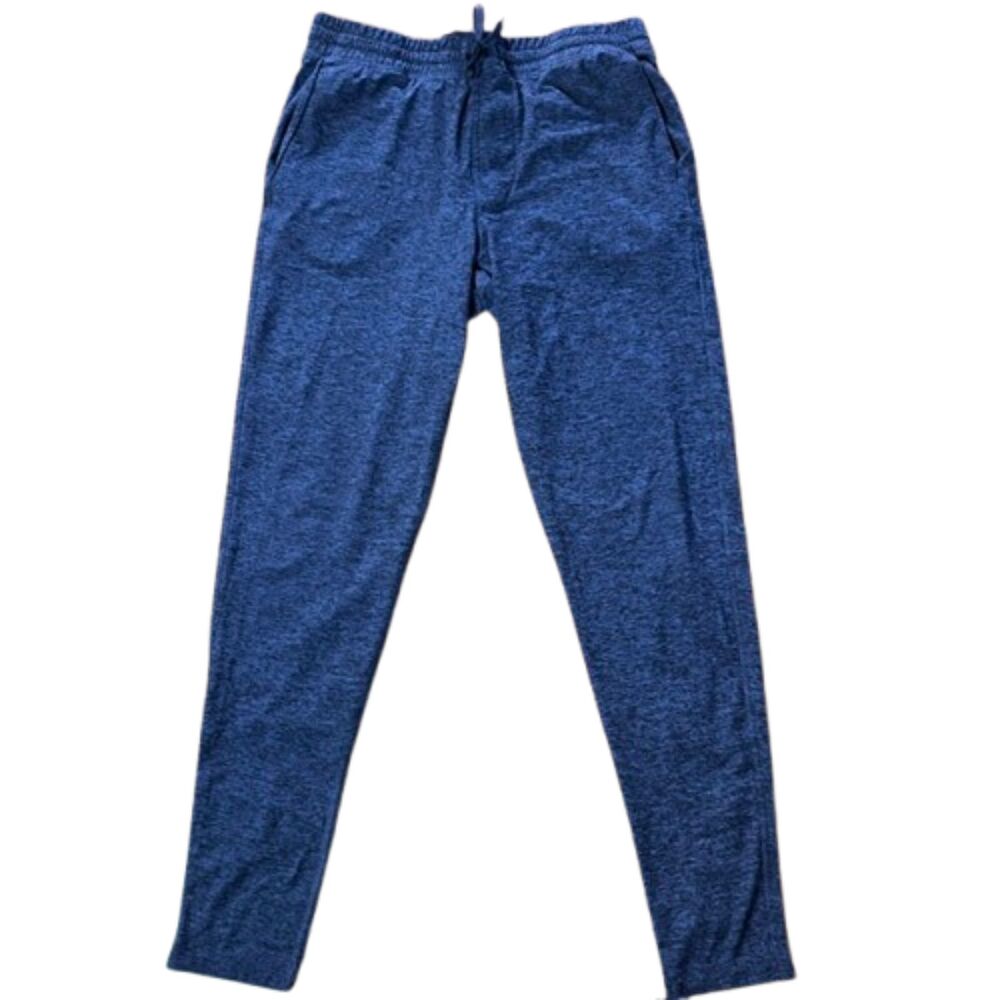 Outdoor Voices CloudKnit Slim Sweatpants Blue Heather Athleisure Loungewear M